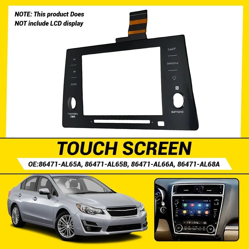 86471-AL65B Touch Screen Digitizer for Subaru Legacy & Outback (2018–2019)