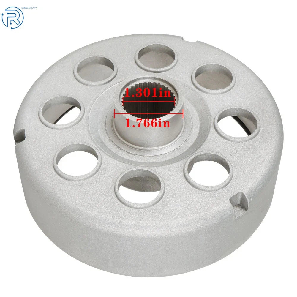 Rear Brake Drum Hub & Shoes for Honda Fourtrax 300 TRX300 (1988–2000)