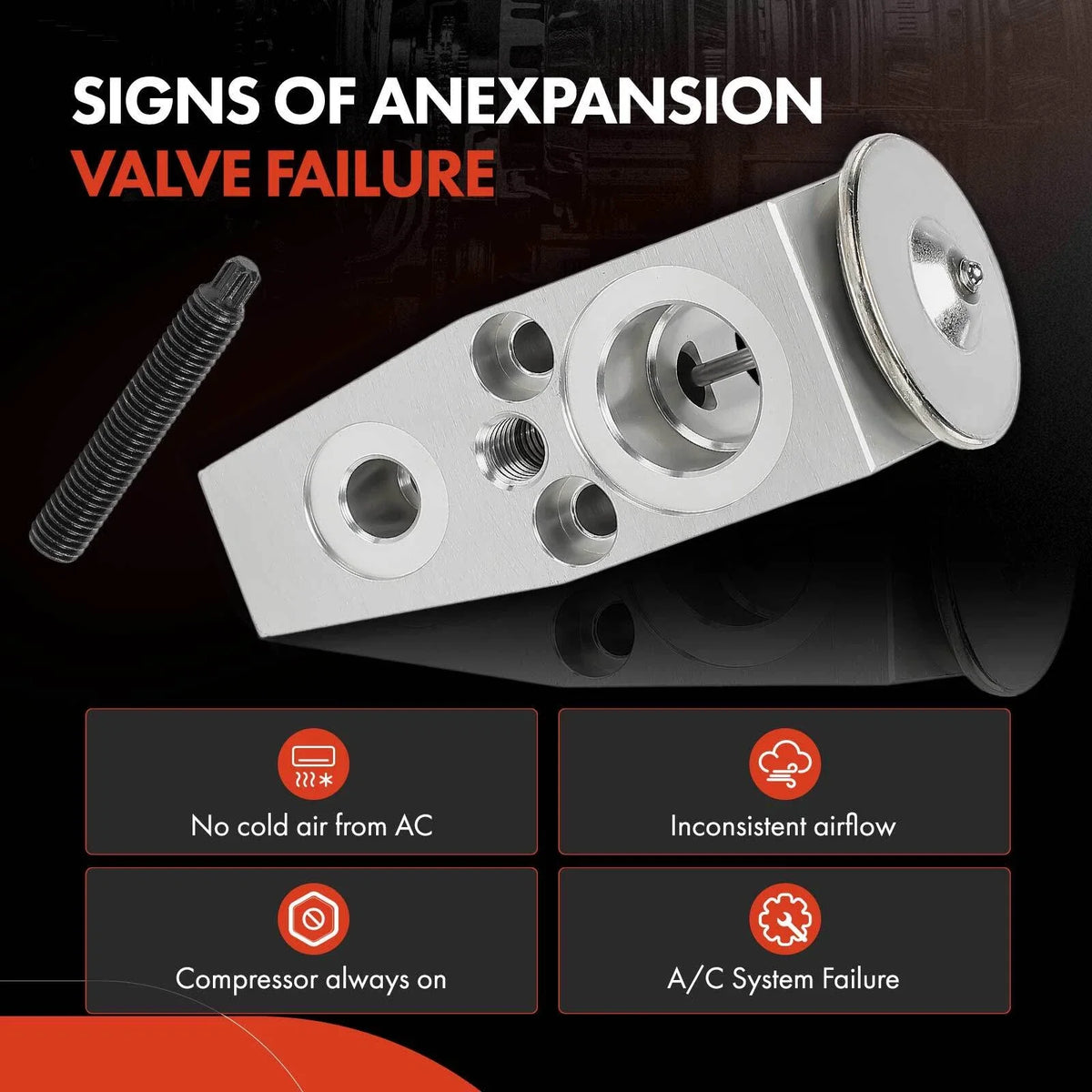 A/C Expansion Valve Replacement for Ford Escape (2017-2019)