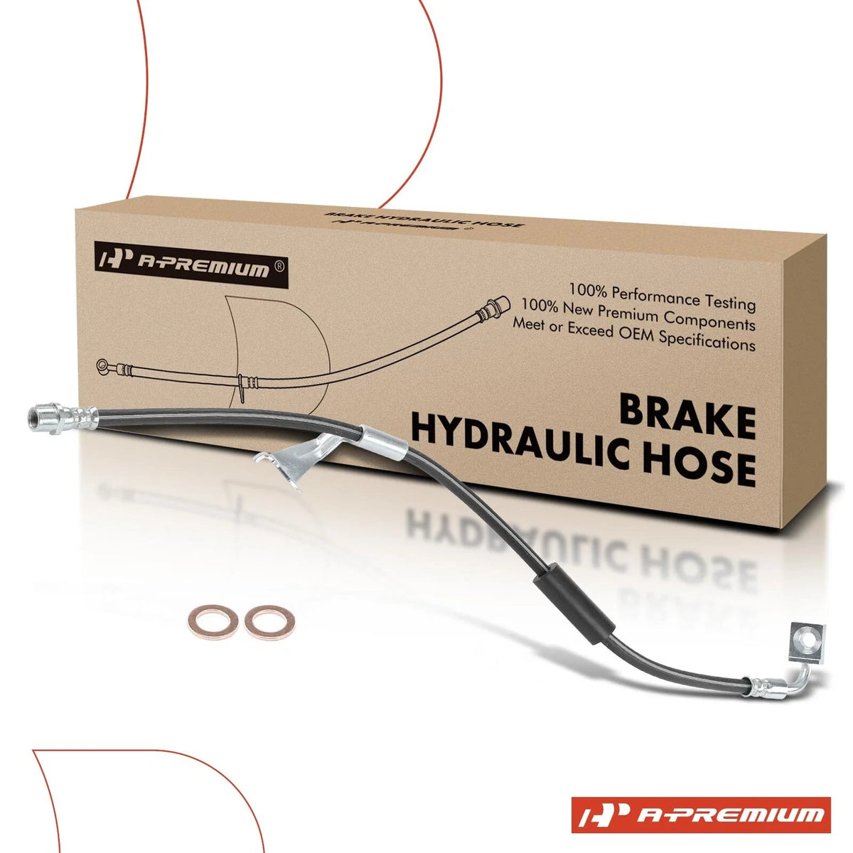 Front Left Brake Hydraulic Hose for Buick Regal (2012–2013)