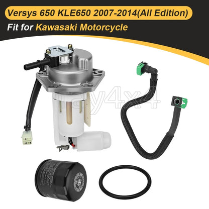 Complete Fuel Pump, Hose & Oil Filter for Kawasaki Versys 650 07-14