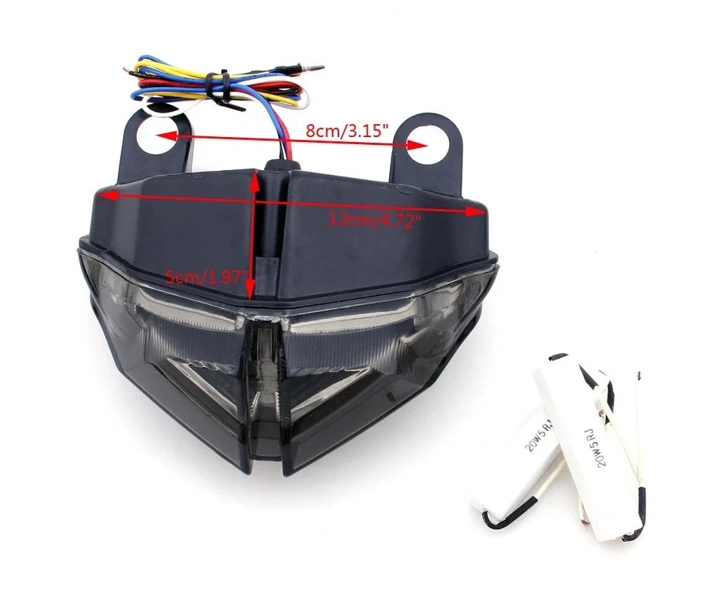 Integrated LED TailLight Turn Signals for Ducati 848 (2008–2012) 1098R/1098S (2007–2012)