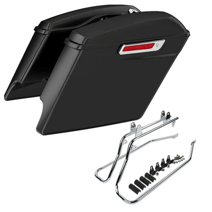5" Stretched Saddlebags Bracket for Harley Fat Boy Softail 1984-2017