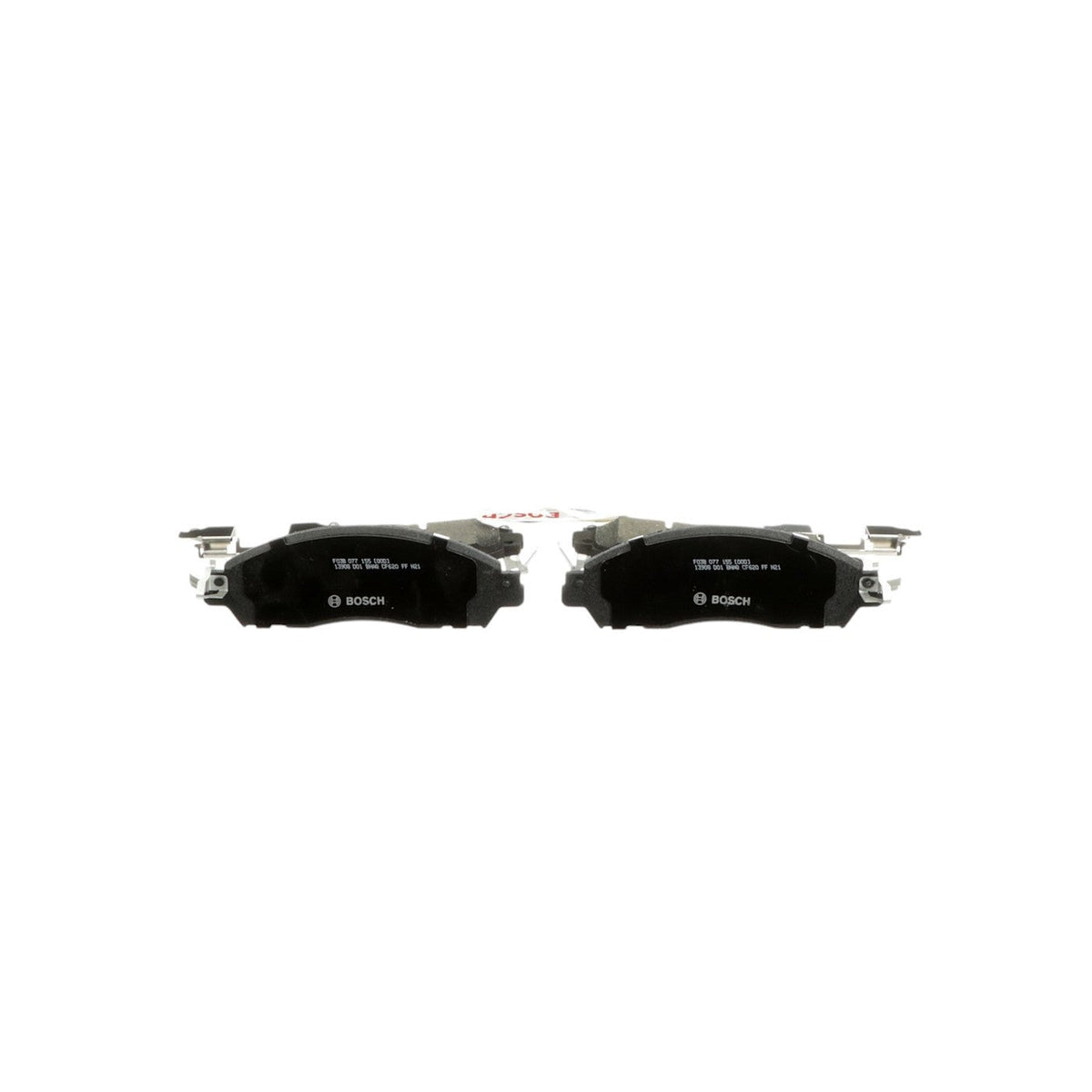 Set of 2 Brake Pads for Nissan Leaf (2018–2020)