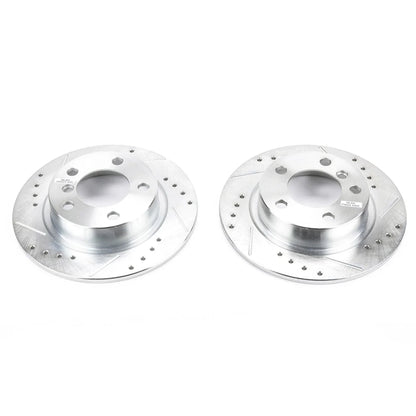 2X Brake Discs Rear for Mini Cooper Paceman (2013–2016)