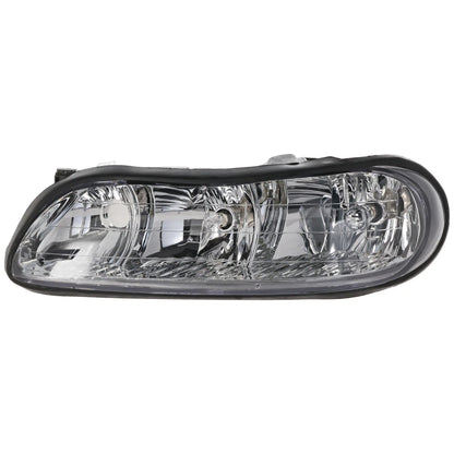 Driver Headlight Lamp for Chevy Malibu (1997–2003) & Cutlass (1997–1999) Halogen