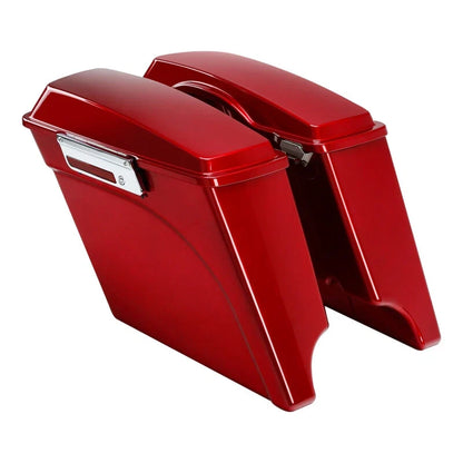5" Stretched Saddlebag with Bracket for Harley Softail (1984-2017)