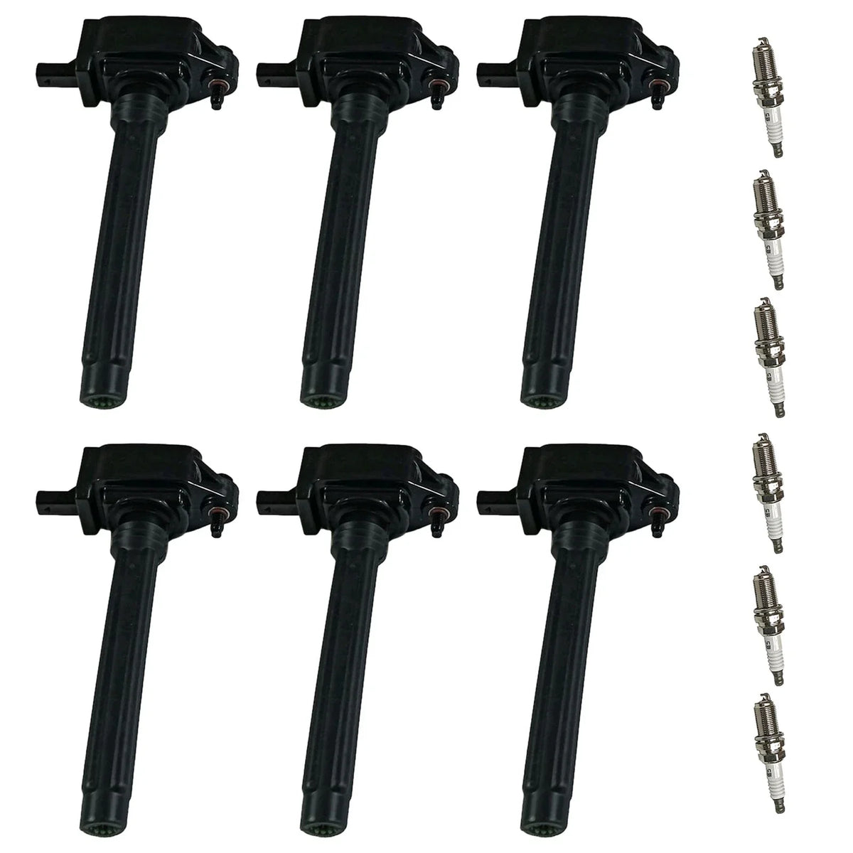 6X Ignition Coil & Iridium Spark Plug for Chrysler Jeep Dodge Ram 3.6L (2011–2021) UF648