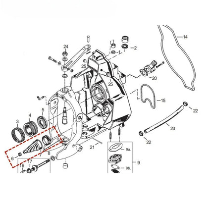 Shift Bellow Cable Kit for MerCruiser Bravo Alpha (74639A2)