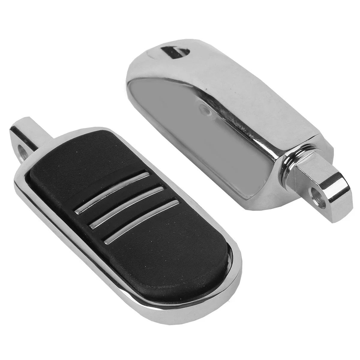 Chrome Pegstreamliner Style Foot Pegs for Harley Touring Electra Road Glide