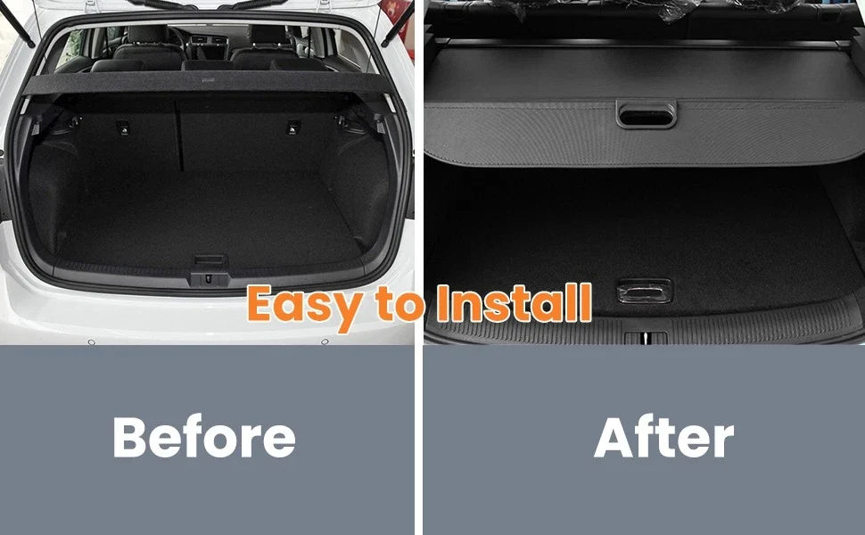 Cargo Shade for BMW X5 E70 (2007–2018) - Black