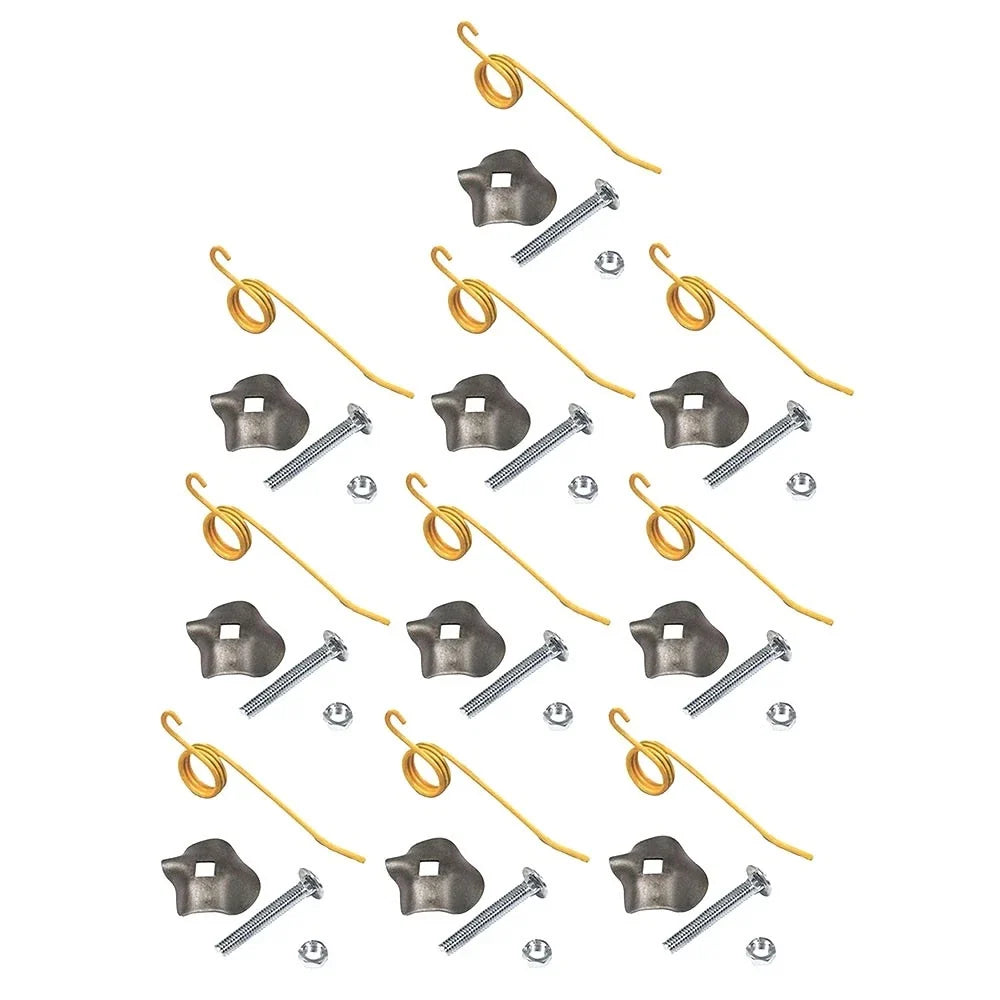 Set of 50 Hay Teeth with Clips & Hardware for New Idea 49 (1996–1996)