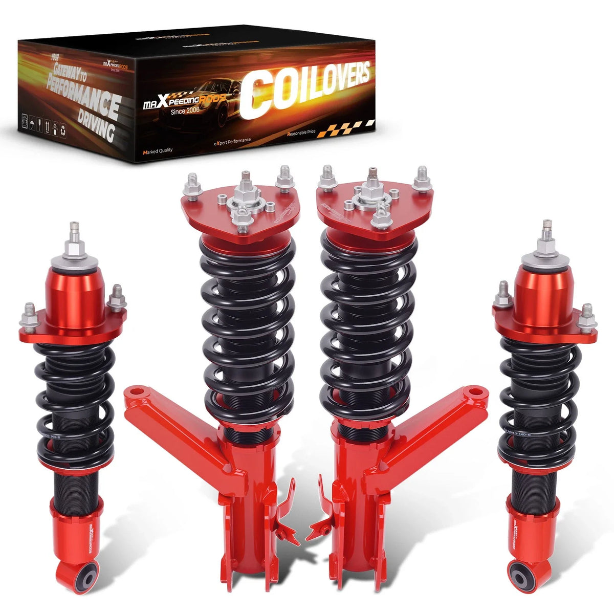 Coilovers 24 Step Damper Adjustable for Honda Civic (2001–2005)