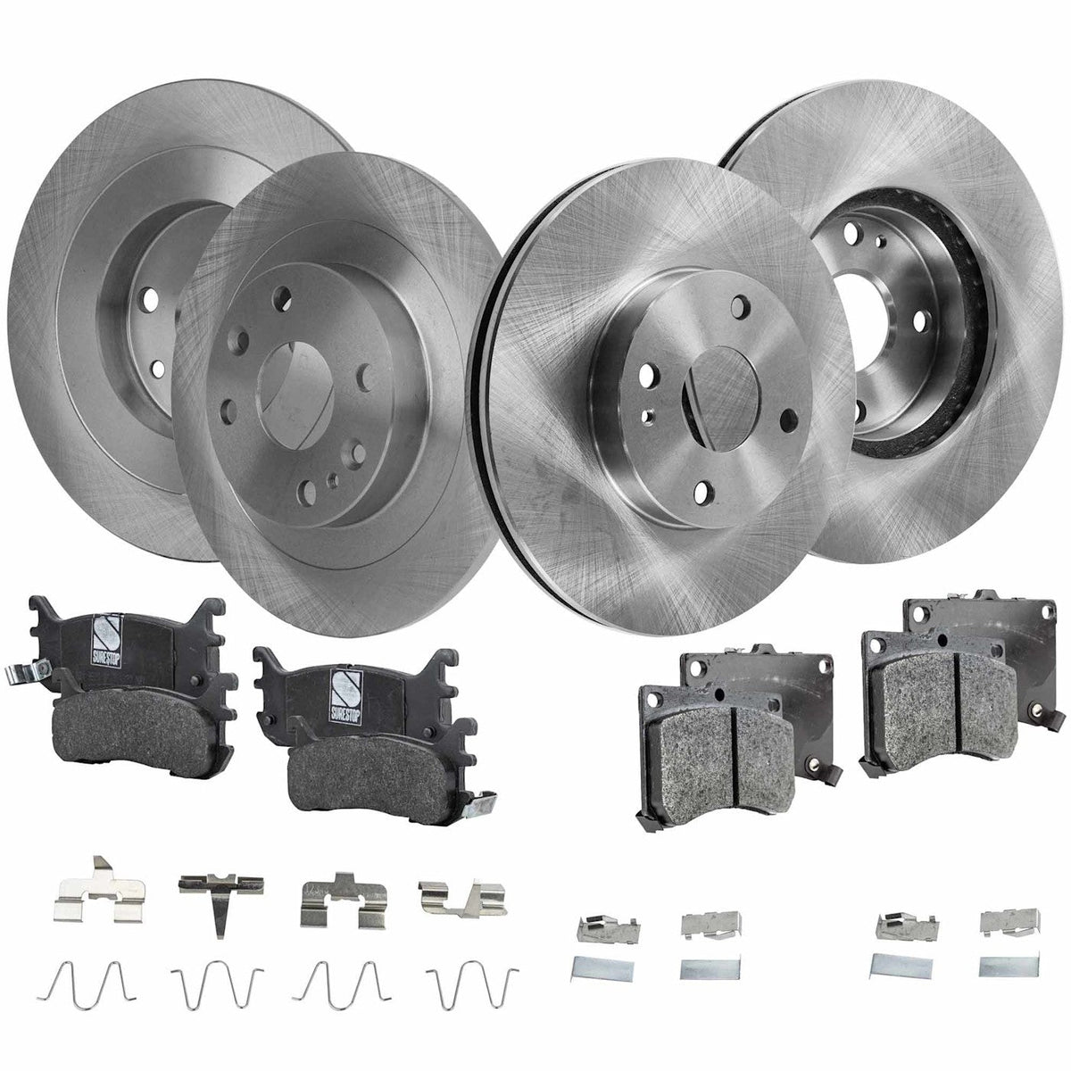Brake Disc and Pad Kit for Ford Escort (1998–2003)