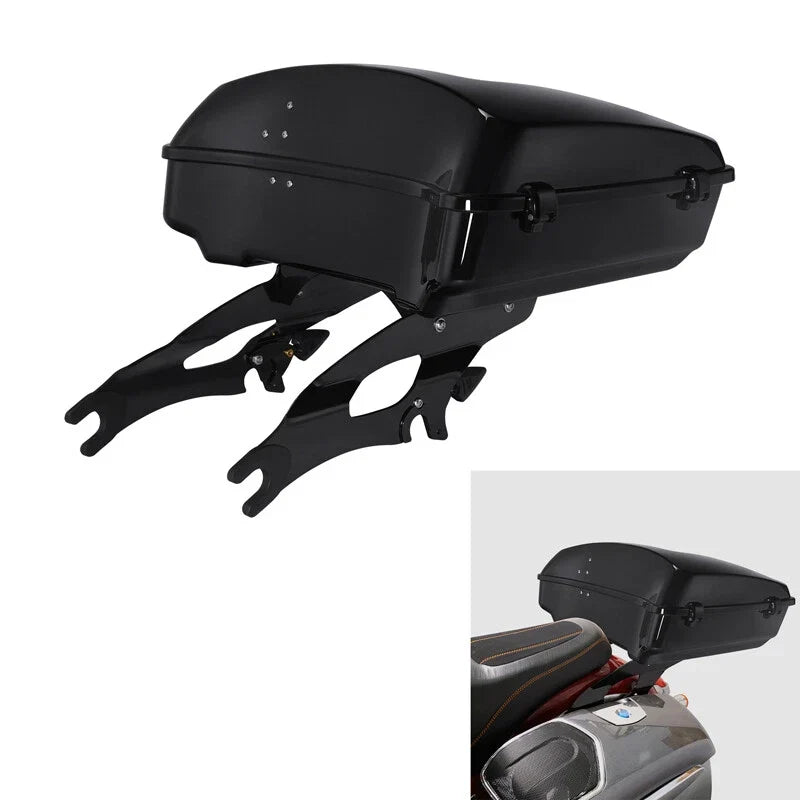 Chopped Mount Rack for Trunk on Indian Chieftain Dark Horse 2016-2025