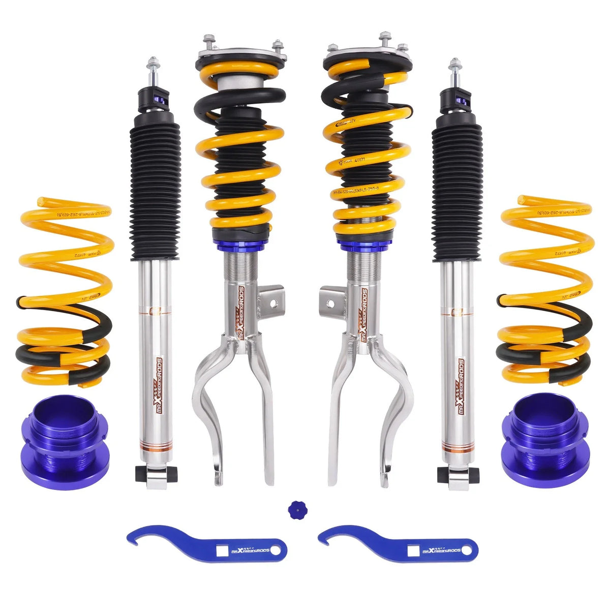 C2 Coilovers with Eibach Springs for Tesla Model 3 (2017–2023) AWD