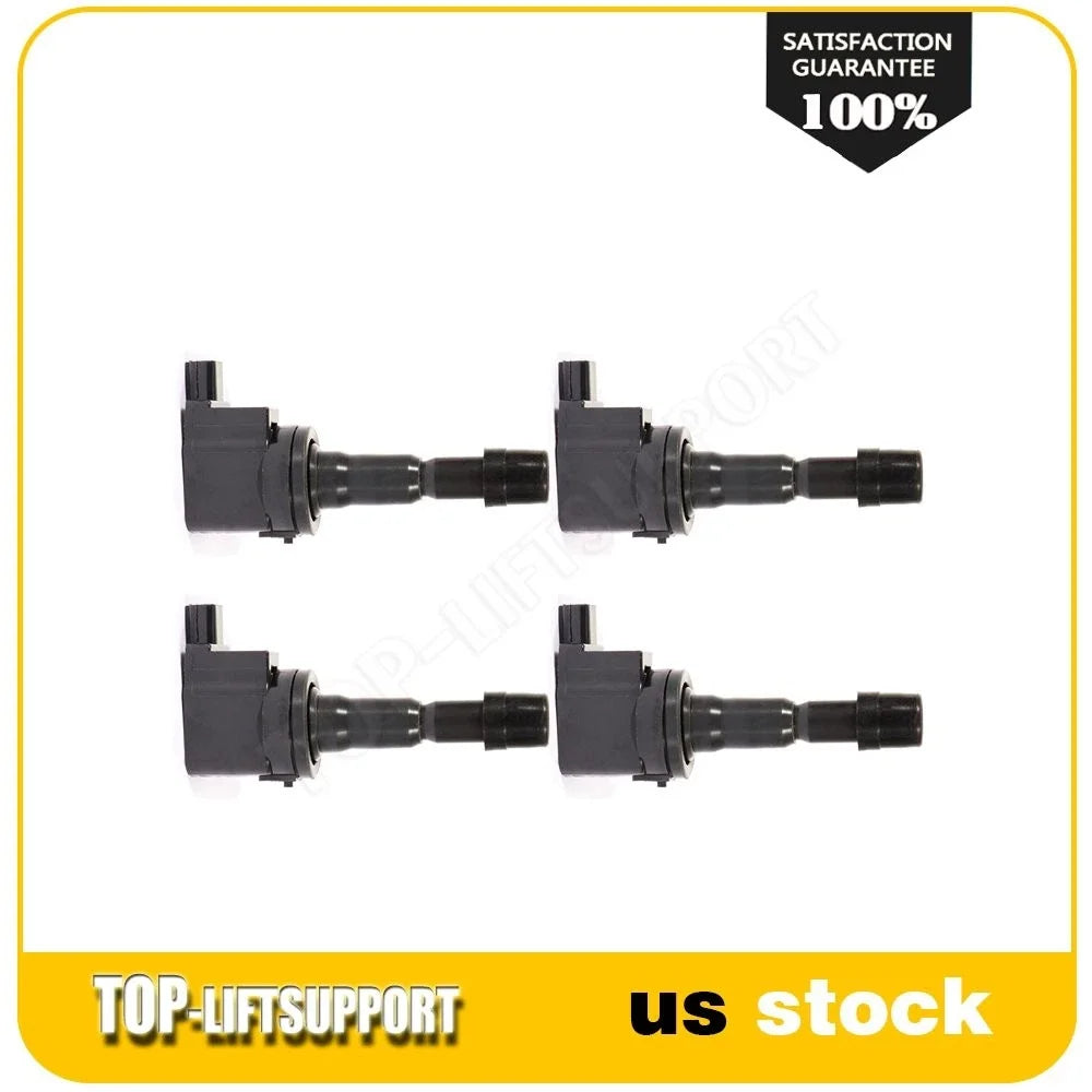 Set of 4 Ignition Coils for Honda Fit (2009–2014)