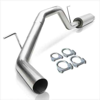3"OD Aluminized Catback Muffler Exhaust System for Titan (2004–2006)