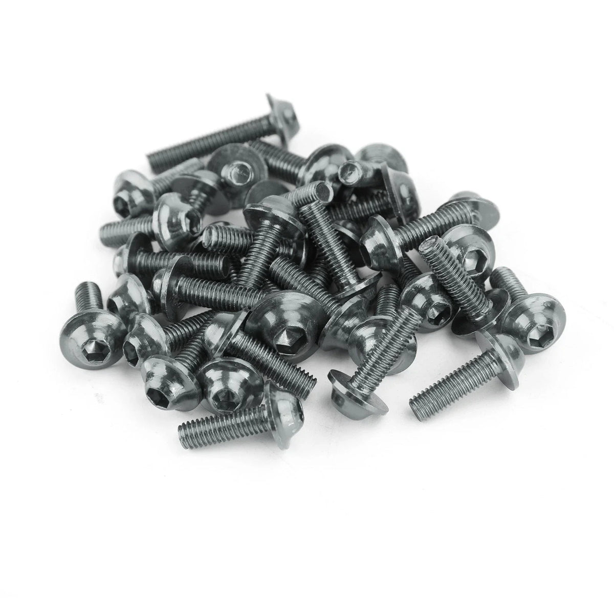 Motorbike Windscreen Fairing Screw Kit with Titanium Fasteners (158)