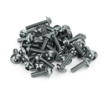 Motorbike Windscreen Fairing Screw Kit with Titanium Fasteners (158)