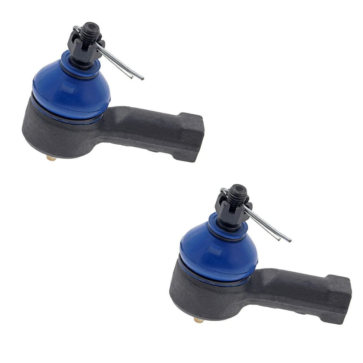 Set of 2 Front Outer Steering Tie Rod Ends for Ford Focus (2006–2007)