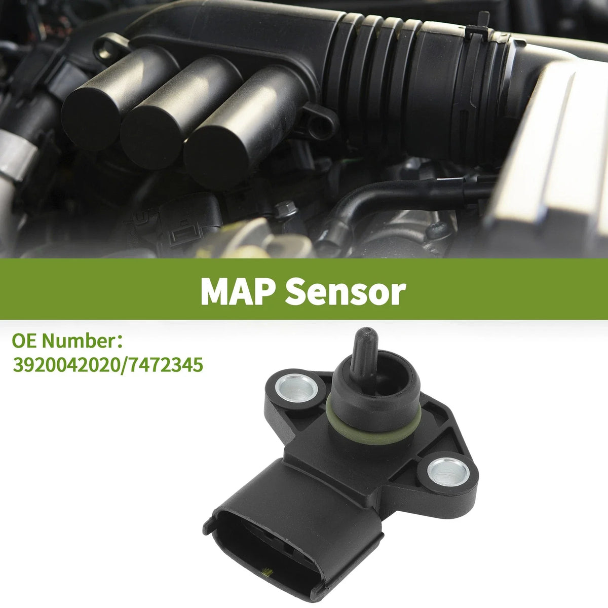 Manifold Absolute Pressure Sensor for KIA Cerato (LD) (2005–2006) No.3920042020