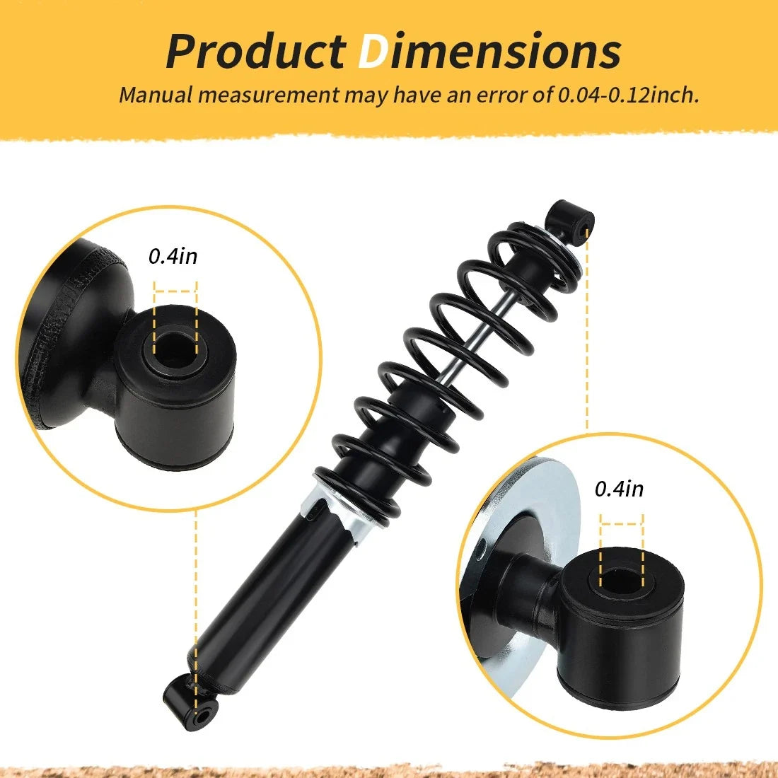 Rear Shock Absorber for Scrambler 850 & Sportsman 550/850/1000 XP