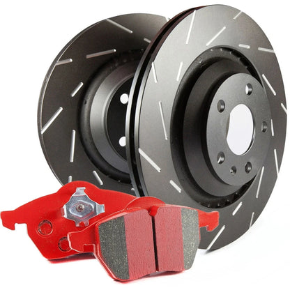 2X Brake Pad and Disc Set for Fiat 500 (2014–2017)