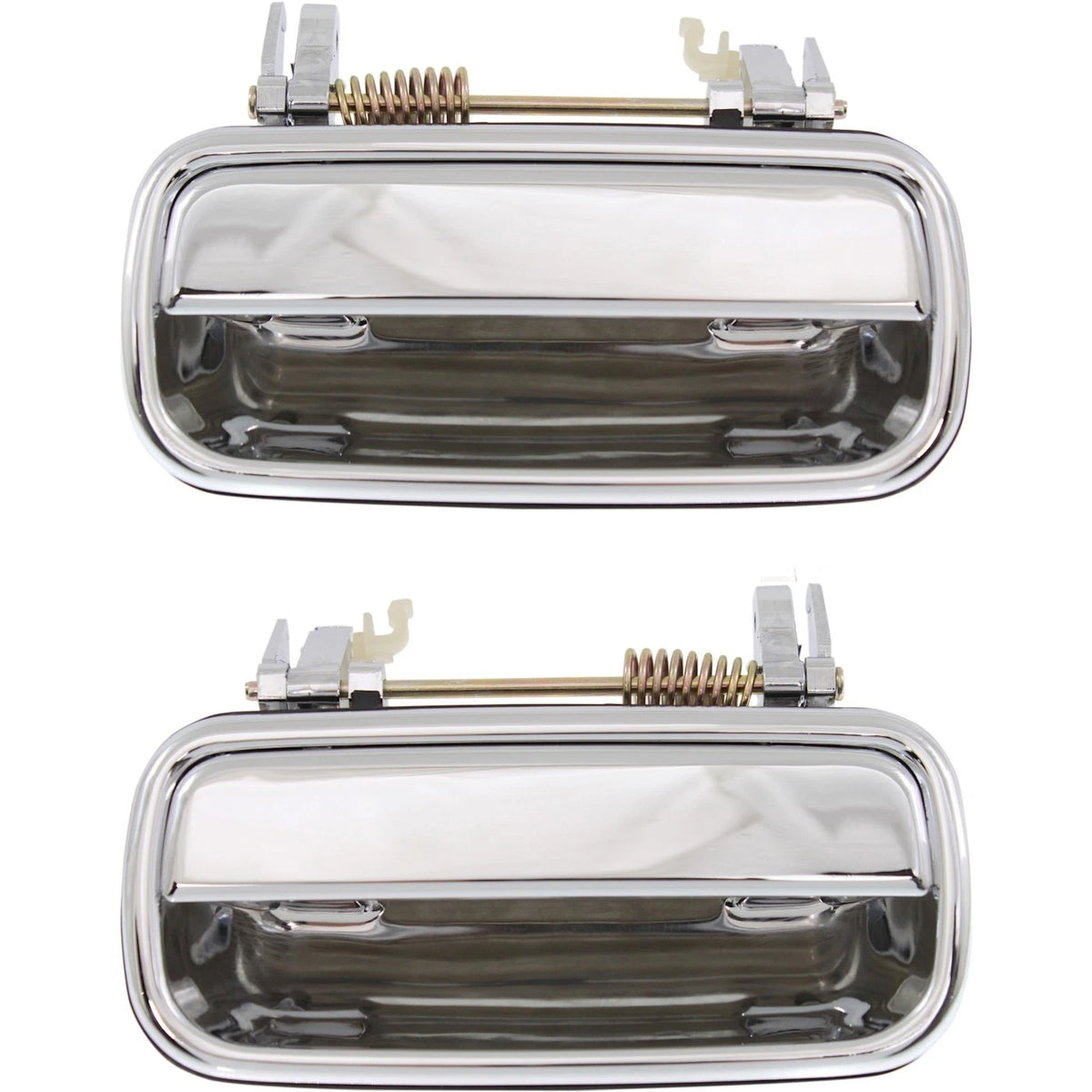 2X Door Handle Set for Toyota Tacoma Crew Cab (2001–2004) Chrome Plastic