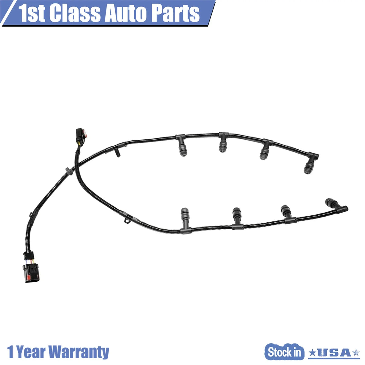 Glow Plug Wiring Harness Set for Ford F-250 E-350 F-450 F-550 (2004–2010)