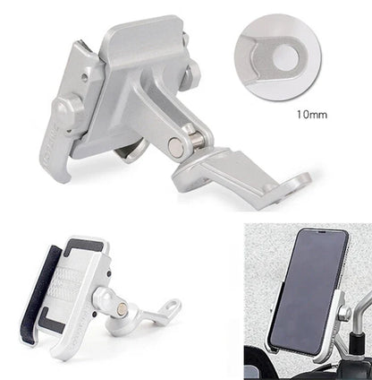 Bike Handlebar Clip Phone Holder for Universal Motorcycles