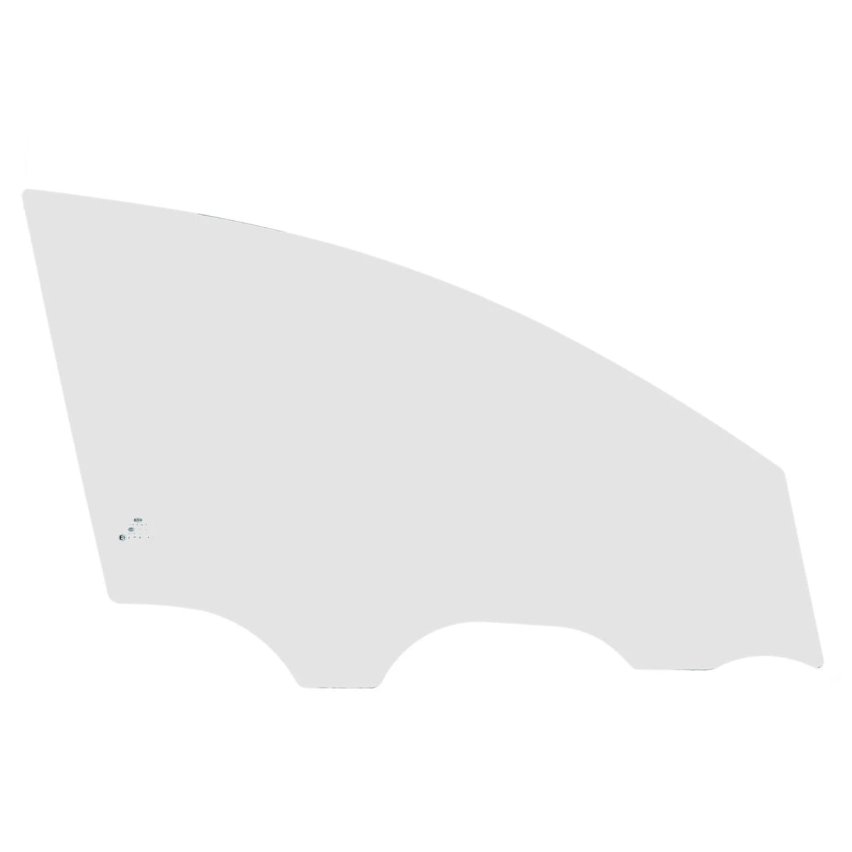 Front Passenger Right Door Glass for Hyundai Elantra (2009–2012)