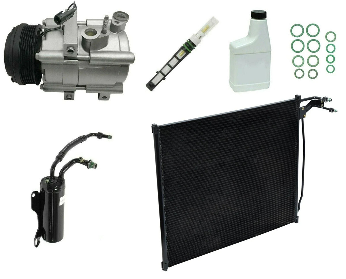 AC Compressor Kit with Condenser for Ford Falcon BA (2002–2003)