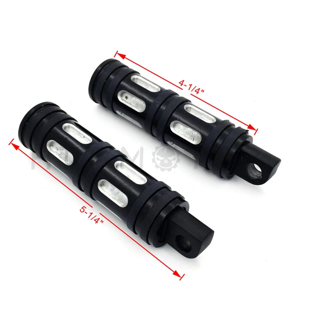 Black Foot Peg for Harley Davidson Road King/Street Glide/CVO (1984–2017)