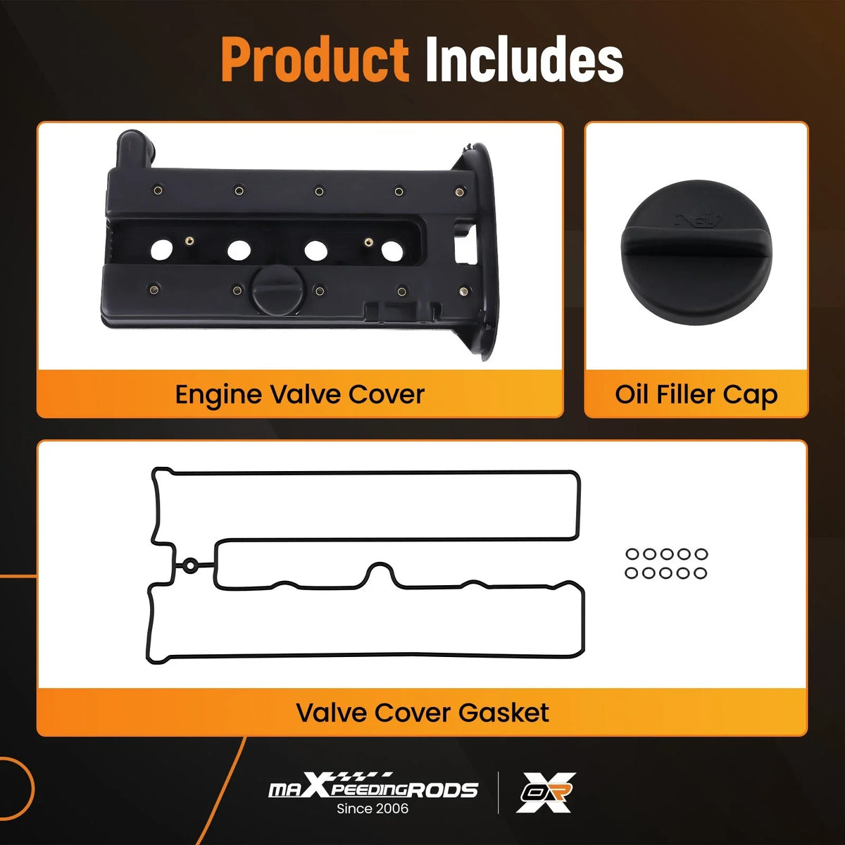 Chamber Cover Valve for 2006-2008 Suzuki Forenza 2.0L L4 DOHC