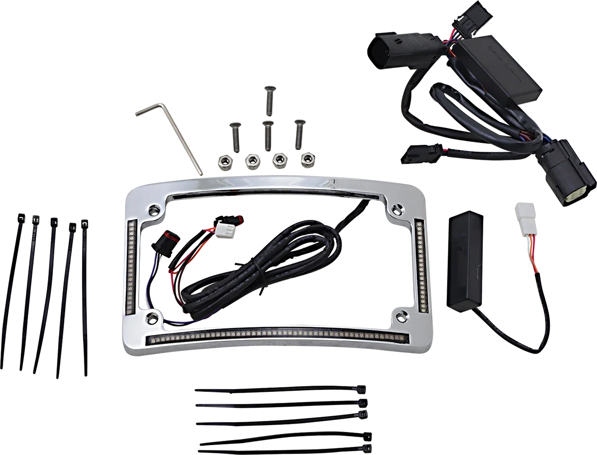 License Plate Frame for Custom Dynamics (TF05-BCM-C)
