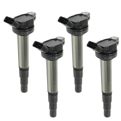 Ignition Coils Set of 4 for Toyota Corolla, Scion xD, Prius V, Lexus CT200h