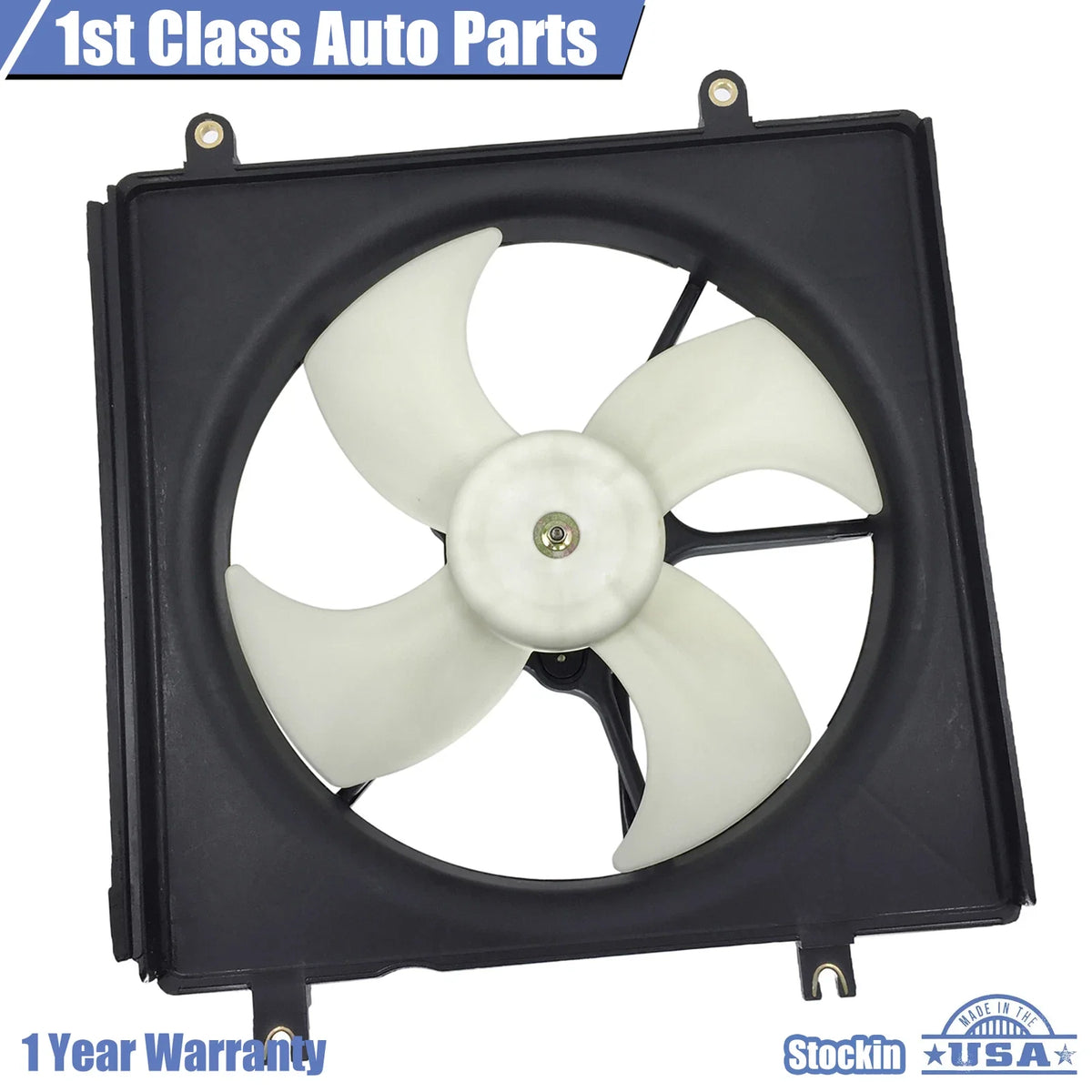 Radiator Cooling Fan Assembly for Honda CR-V (1997–2001)