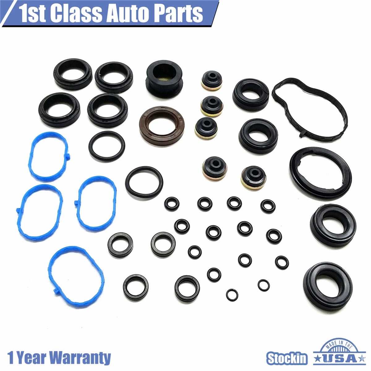 Set of Head Gasket Bolts & Timing Belt Kit with Water Pump for Honda Civic (2001–2005) 298-005