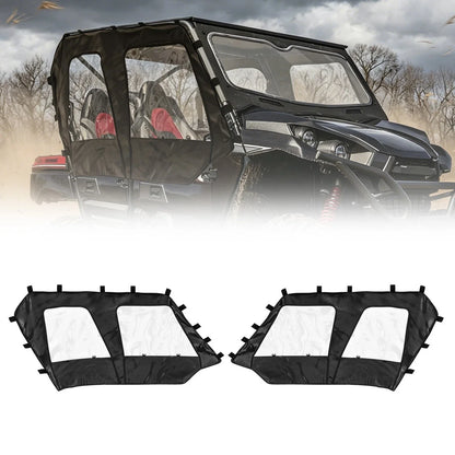 Soft Door Cab Enclosure with Clear Upper Windows for Teryx4 2016-2025