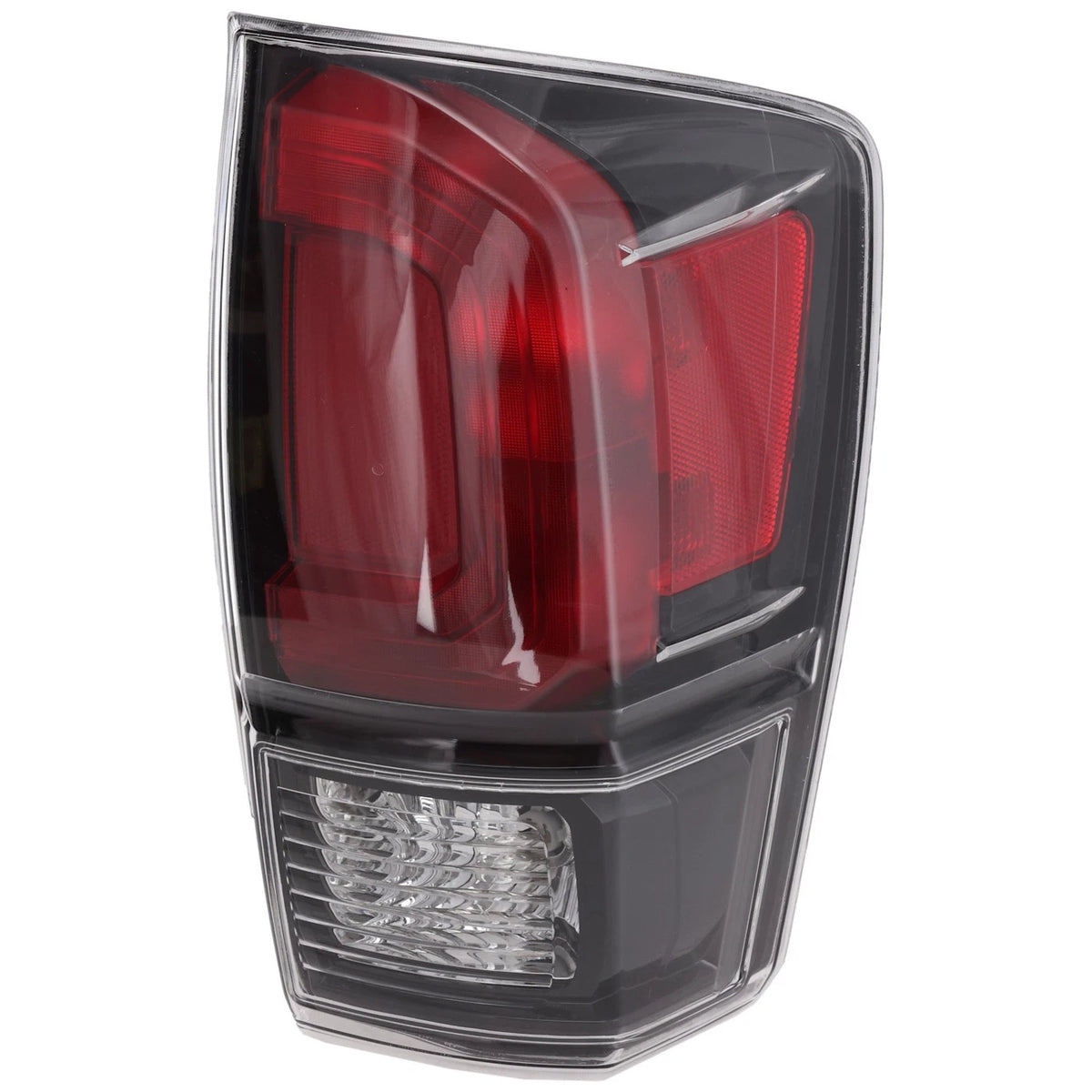 Halogen Tail Light for Toyota Tacoma (2017) Right Clear/Red w/ Bulbs