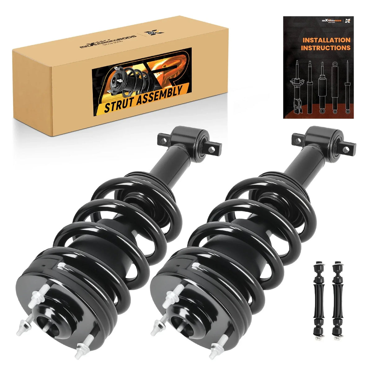 Sway Bar Link Front Strut for GMC Sierra 1500 Chevy Silverado 2007-2013