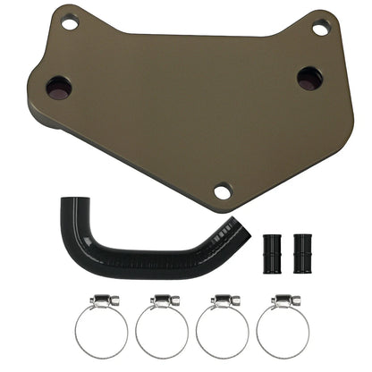 AN10 Oil Cooler Sandwich Adapter for VW Golf MK5 MK6 GTI 2006-2014
