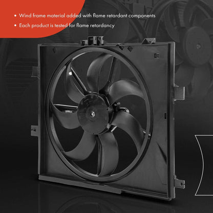 Cooling Fan Assembly w/ Shroud for Versa/Micra (2012-2019)