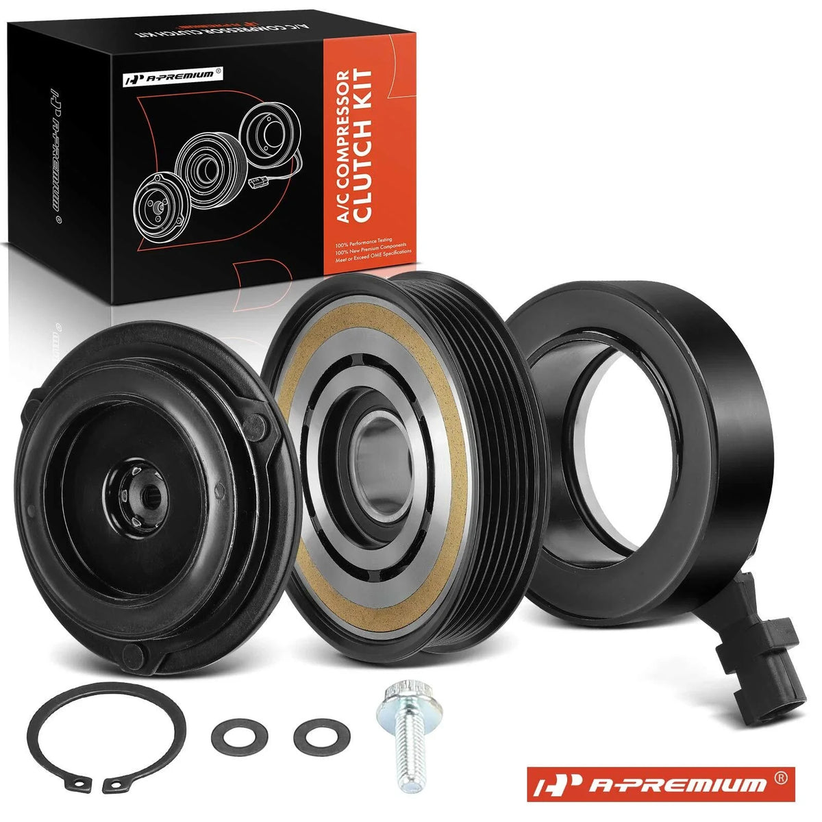 A/C Compressor Clutch Kit for Ford Fiesta (2011–2013)