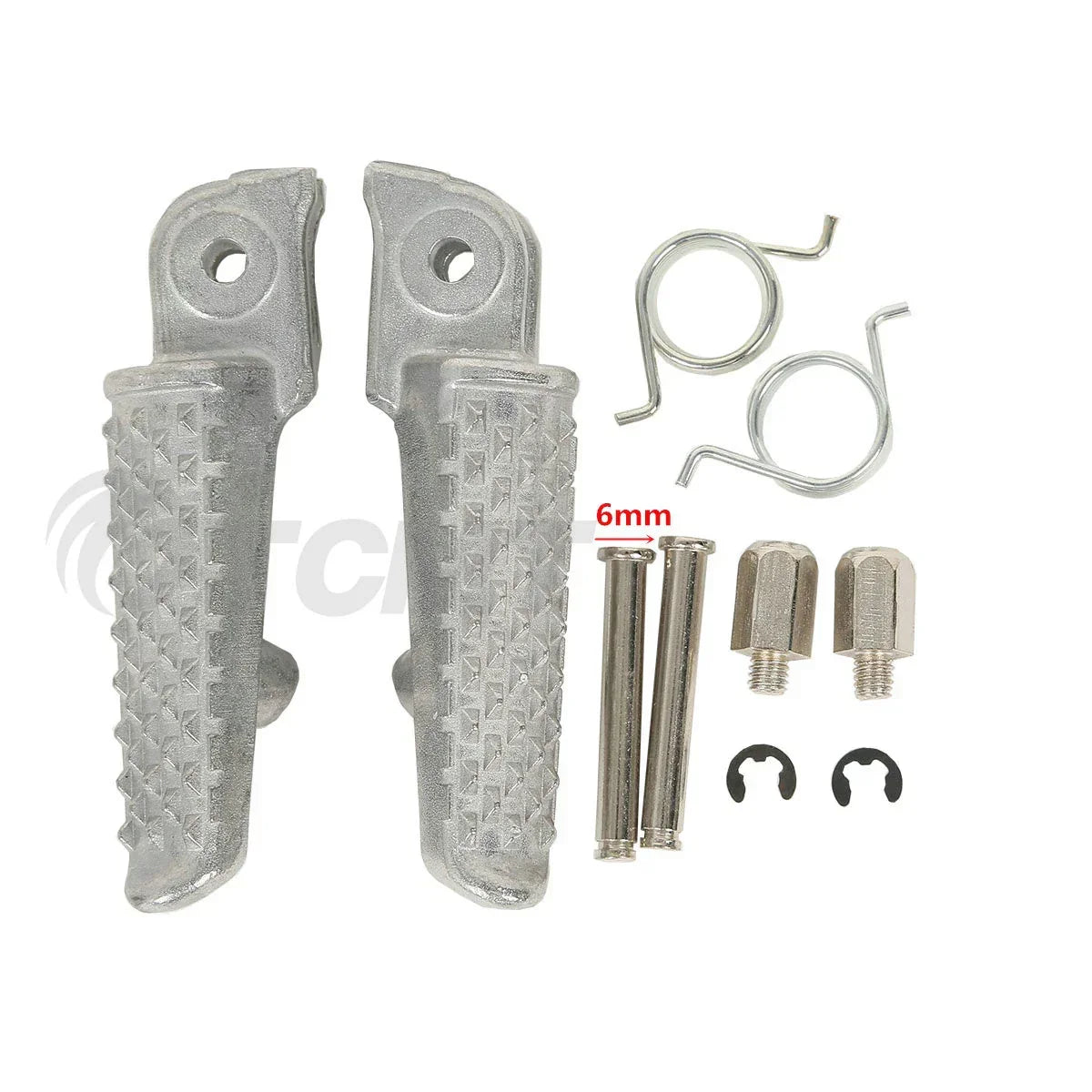 Front Footpegs Footrests Set for Honda CBR600RR 2003-2019