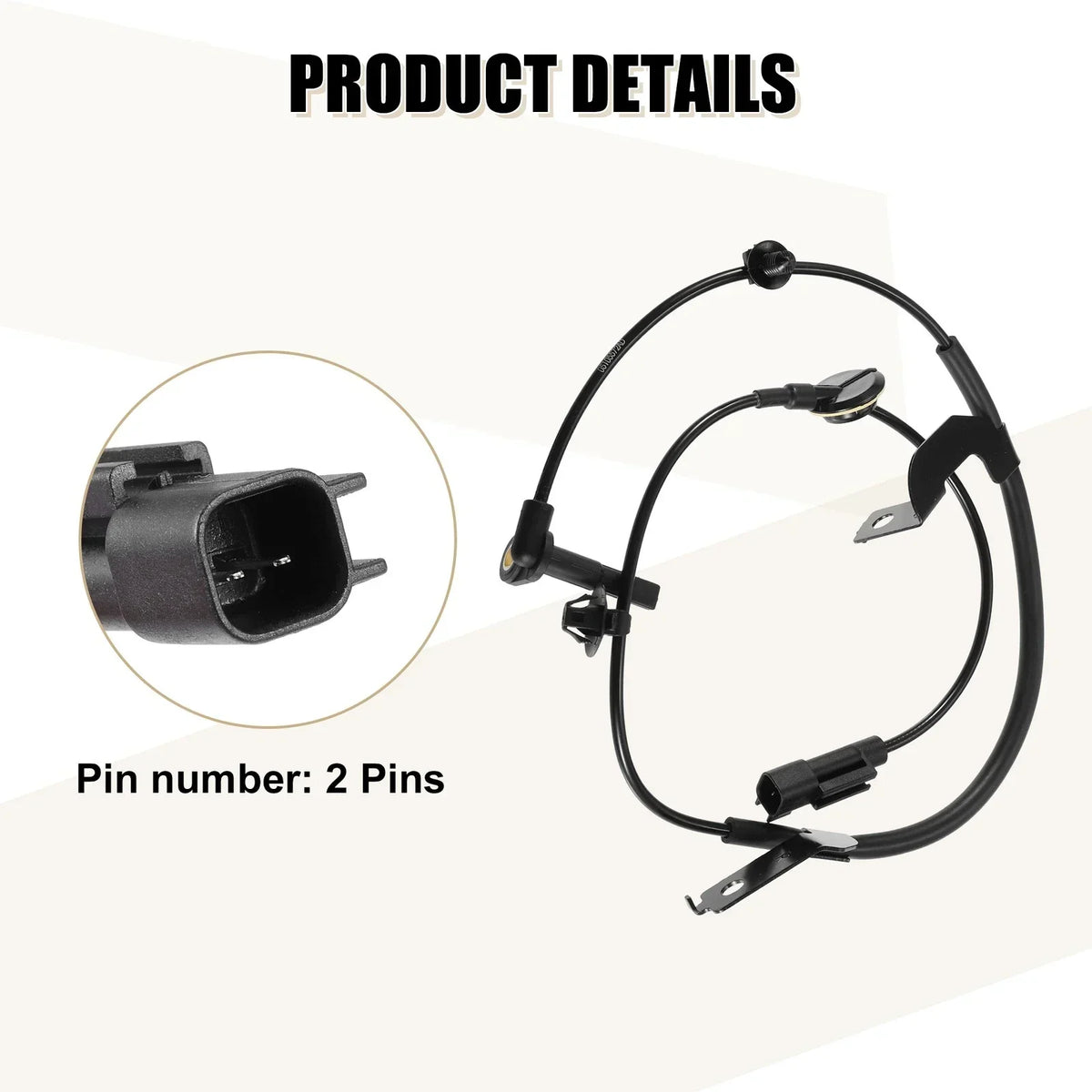 4-Pack ABS Wheel Speed Sensors for Chrysler 200 (2011-2014)