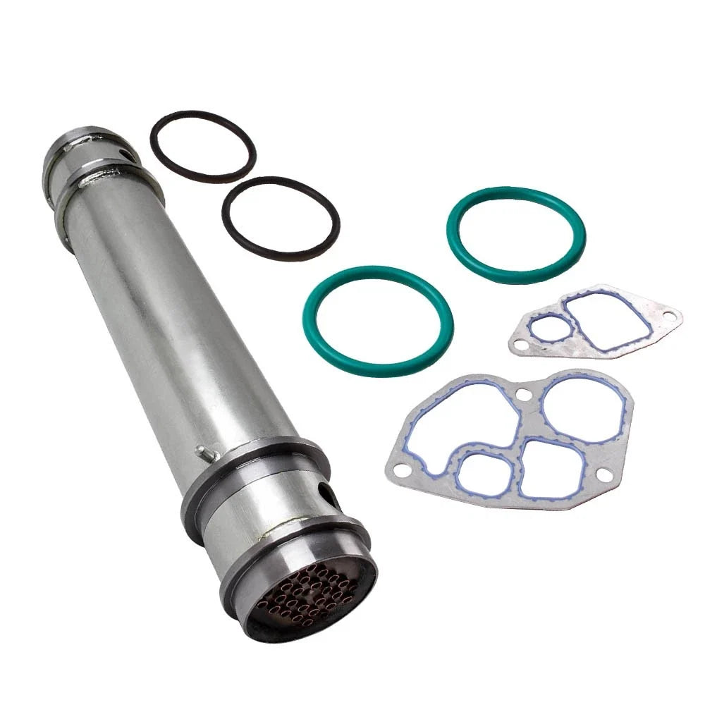 Oil Cooler w/ Gasket for Ford E-350 Econoline Club Wagon (1995–2002)