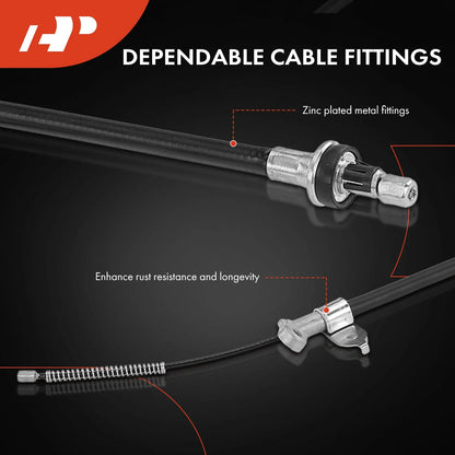 LH Rear Parking Brake Cable for Nissan Rogue 2008 to 2013