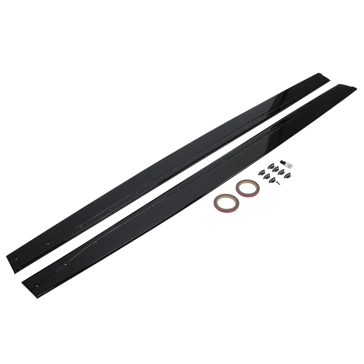 Set of 2 Gloss Black Side Skirts for BMW F82 F83 M4 (2015–2020)